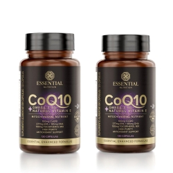 Kit 2 un CoQ-10 + mega 3 + Natural Vit E (120 Cpsulas) - Essential