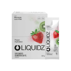 Power Hydration Sabor Morango com Kiwi (cx com 14 sachs de 6g) - Liquidz