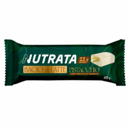 Nutrata Bacio Di Latte Sabor Pistache Com Chocolate Branco (40g) - Nutrata