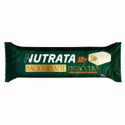 Nutrata Bacio Di Latte Sabor Pistache Com Chocolate Branco (70g) - Nutrata