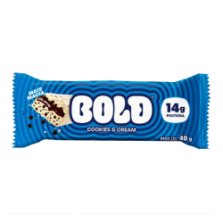Bold Bar Sabor Cookies & Cream (1 Unidade de 40g) - Bold Snacks