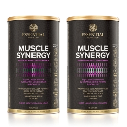 Kit 2unid Muscle Synergy Sabor Jabuticaba com Lim�o (427,5g) - Essential Nutrition