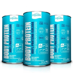 Kit 3uni Body Protein Sabor Neutro (450g) - Equaliv