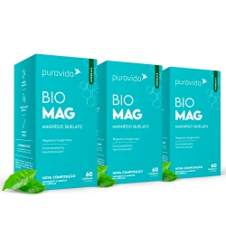 Kit 3unid Bio Mag (60 caps) - Pura Vida