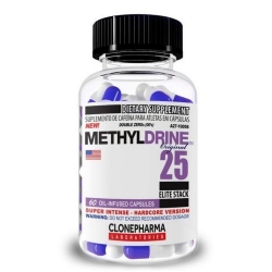 Methyldrene 25 Elite Stack (60 Cápsulas) - Clone Pharma