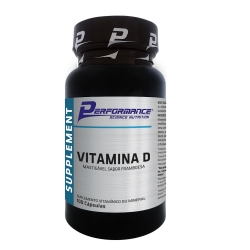 Vitamina D Sabor Framboesa (100 Tabletes) - Performance Nutrition
