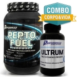 Pepto Fuel 909g Morango + Ultrum 100 Tabletes - Performance Nutrition