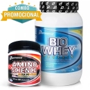 Bio Whey Protein 909g + Amino Science BCAA Powder 300g - Performance Nutrition Bio Whey Protein 909g + Amino Science BCAA Powder 300g - Performance Nutrition