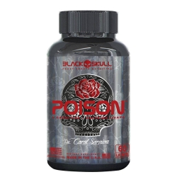 Poison - Black Skull - 60 Cápsulas