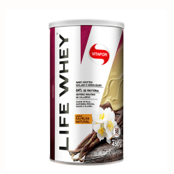 Life Whey Vitafor - Baunilha - 450g Life Whey Vitafor - Baunilha - 450g