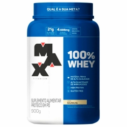 100% Whey (900g) - Max Titanium