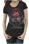 Camiseta Preta Carol Saraiva - Black Skull