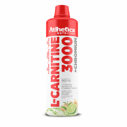 L- Carnitine 3000 Sabor Limo Ch Verde Gengibre (960ml) - Atlhetica Nutrition