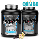 Combo (2 Unidades) Iso 100 Dymatize (2,257g) Sabor Baunilha (Val. 05/2018) Combo (2 Unidades) Iso 100 Dymatize (2,257g) Sabor Baunilha (Val. 05/2018)