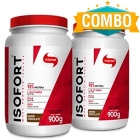Isofort - Whey Protein Isolate (2 Unidades 900g) - Bio Protein - Vitafor Isofort - Whey Protein Isolate (2 Unidades 900g) - Bio Protein - Vitafor