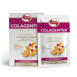 Colagentek Colgeno Hidrolisado (10 Sachs De 10g Cada) - Vitafor