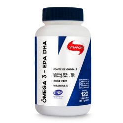 Ômega For 3 - EPA DHA (120 Cápsulas) - Vitafor