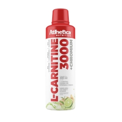 L- Carnitine 3000 Sabor Limo Ch Verde Gengibre (480ml) - Atlhetica Nutrition