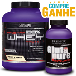 Compre Prostar Whey Protein 2.390g - Ultimate Nutrition e Ganhe 1 Glutapure 400g Compre Prostar Whey Protein 2.390g - Ultimate Nutrition e Ganhe 1 Glutapure 400g
