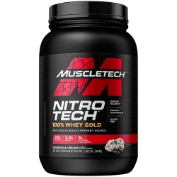 Nitro Tech 100% Whey Gold (907g) - Muscletech