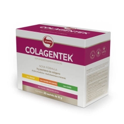 Colagentek Colágeno Hidrolisado (30 Sachês De 10g Cada) - Vitafor Colagentek Colágeno Hidrolisado (30 Sachês De 10g Cada) - Vitafor