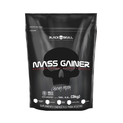 Mass Gainer Caveira Preta Refil (3,0Kg) - Black Skull