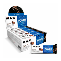Power Protein Bar (Caixa com 12 Unidades de 41g) - Max Titanium
