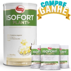 Compre Isofort Plant (450g) - Vitafor e Ganhe 3 Doses