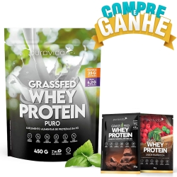 Compre Whey Protein Grassfed (450g) - Pura Vida e Ganhe 2 Sachês