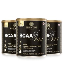 Kit 3unid BCAA Lift 8:1:1 (210g) - Essential