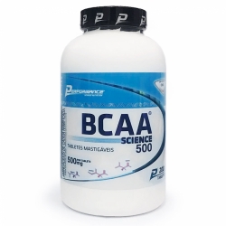BCAA Science Mastigável 500mg - (200 Tabletes) - Performance Nutrition