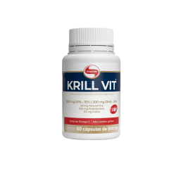 Krill Vit - Óleo de Krill (60 Cápsulas de 500mg) - Vitafor