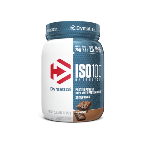 Iso 100 Hydrolyzed Sabor Fudge Brownie (660g) - Dymatize