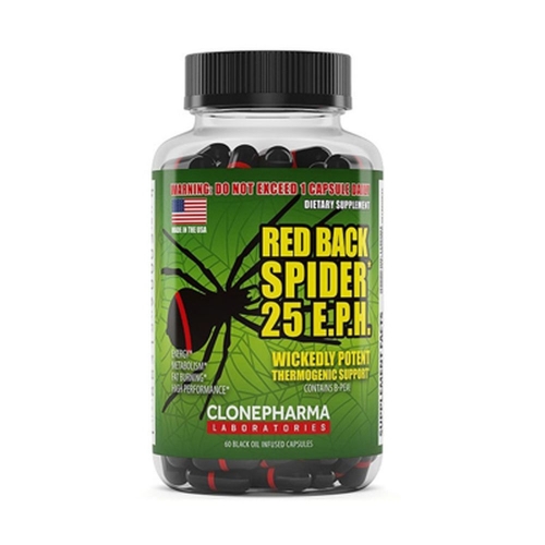 Red Back Spider (60 Cápsulas) - Clone Pharma