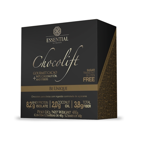 Chocolift Be Unique (Cx 12 Unid 40g) - Essential