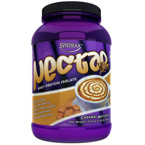 Nectar Whey Protein Isolado Sabor Caramel Macchiato (907g) - Syntrax