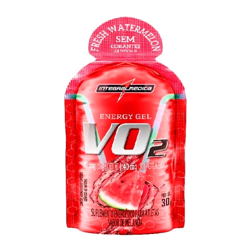VO2 Energy Gel Sabor Frutas Vermelhas (1 unidade de 30g) - Integralmédica