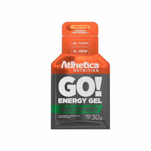 Go Energy Gel - Atlhetica - Laranja com Acerola - 30g