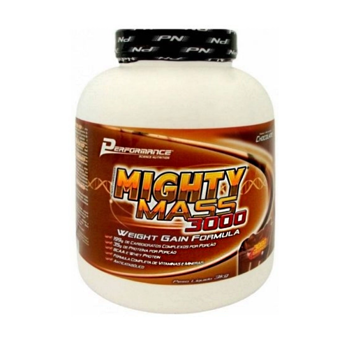 Migthy Mass 3000 Sabor Chocolate (3kg) - Performance Nutrition