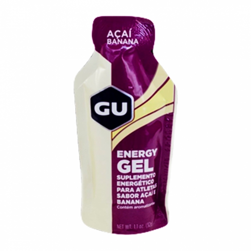 Gu Energy Gel Mr. Tuff Sabor Açai com Banana (1 unidade de 32g) - Gu Energy