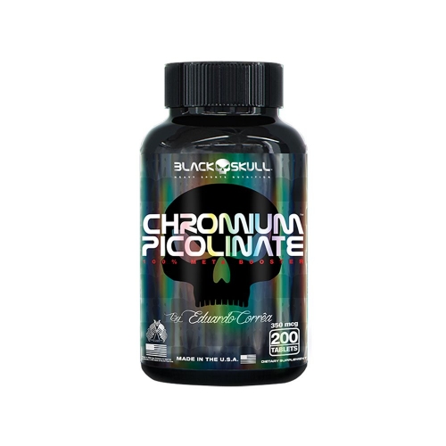 Chromium Picolinate (200 Tabletes) - Black Skull