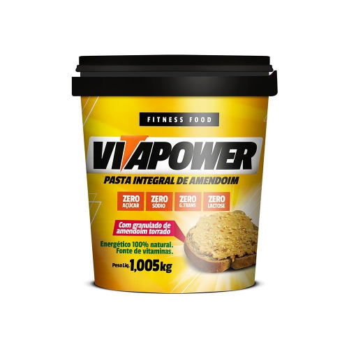 Pasta de Amendoim Crocante - Vitapower - Corpo & Vida Suplementos