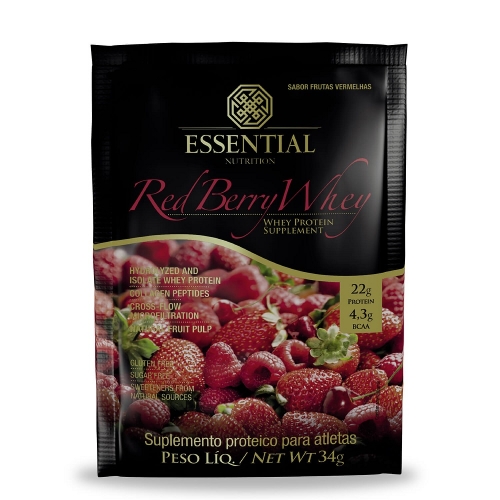 Red Berry Whey Sach (1 unidade 34g) - Essential