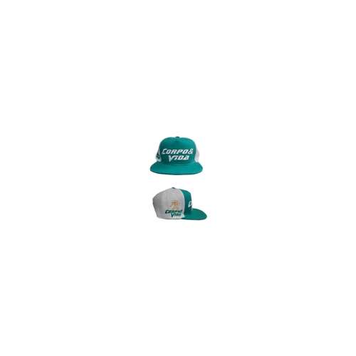 Boné - Snapback - Azul e branco - Corpo & Vida
