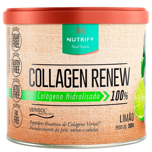 Collagen Renew sabor Limão (300g) - Nutrify