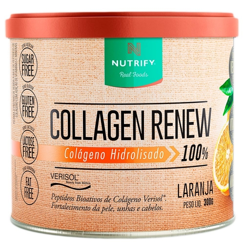 Collagen Renew sabor Laranja (300g) - Nutrify