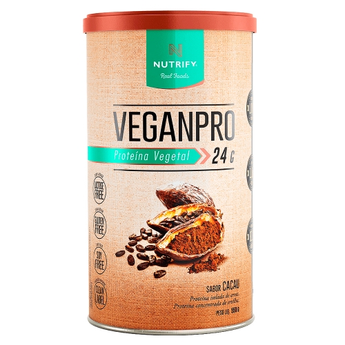 VeganPro Cacau (550g) - Nutrify