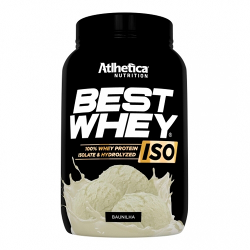 Best whey Iso Sabor Baunilha (900g) - Atlhetica Nutrition