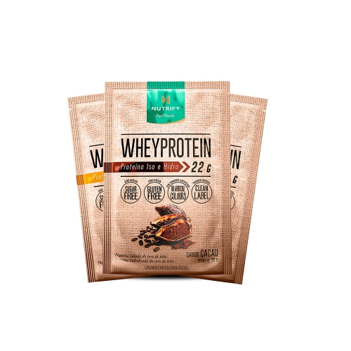 Whey Protein Nutrify - cacau - 1 sachê 30g