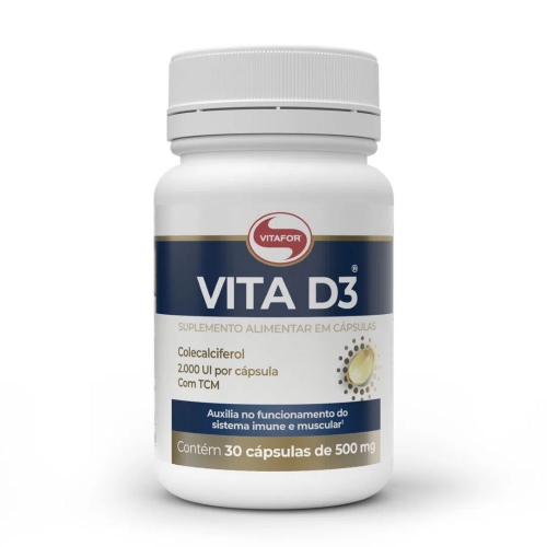 Vita D3 (30 Cpsulas) - Vitafor
